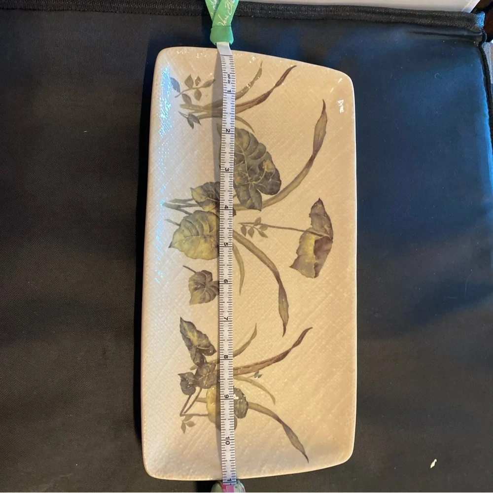 Croscill Floral Vanity Tray - Beige and Green